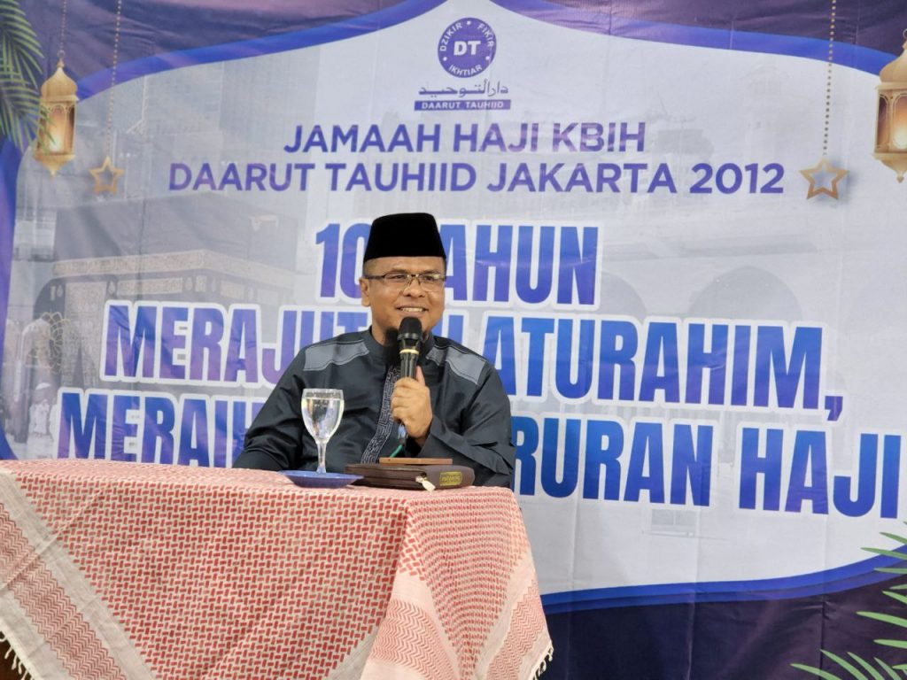Pemateri Reuni KBIH DT Jakarta Angkatan 2012