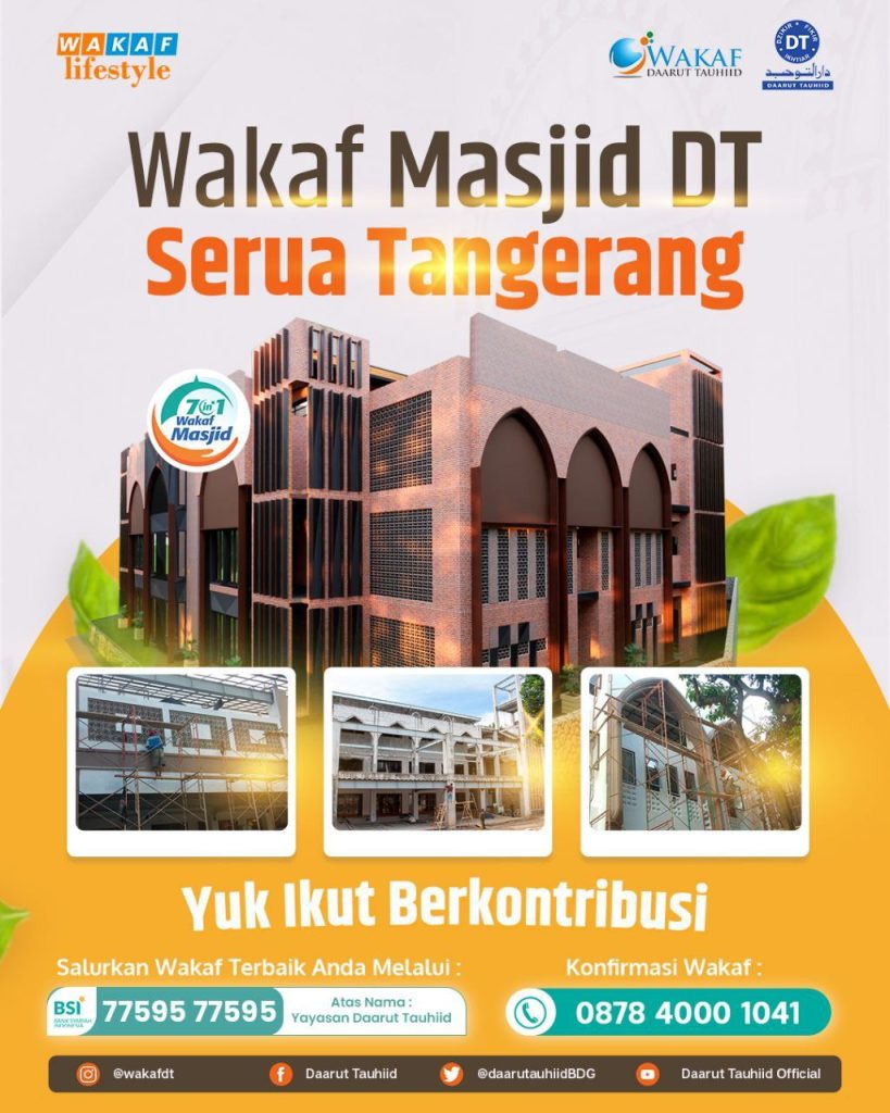 Wakaf Masjid DT Serua Tangerang